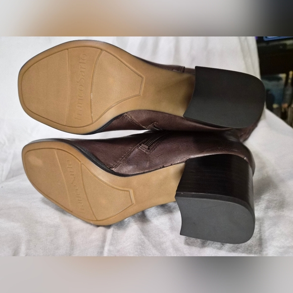 Franco Sarto Anberlin Brown Knee-High Women's Boots - Picture 8 of 14